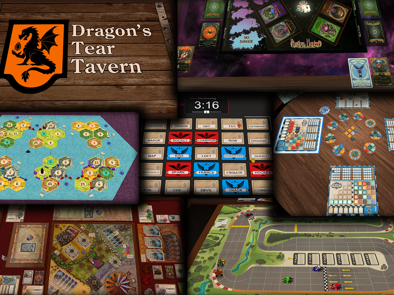 Tears of the Dragon, Board Game